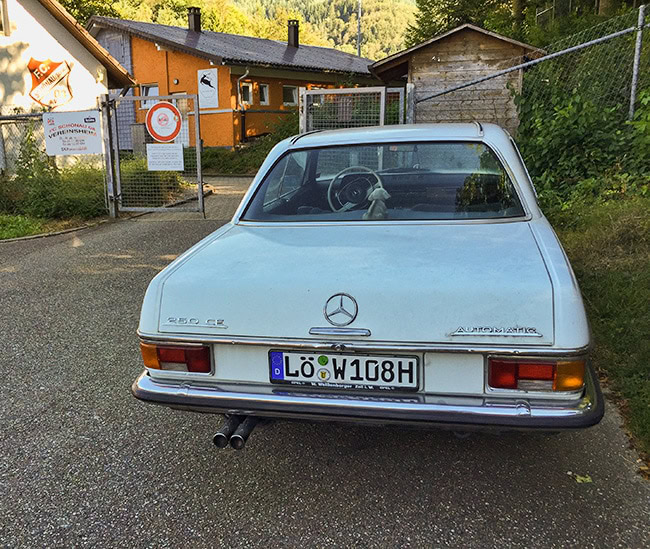 Good number plate on a cool car