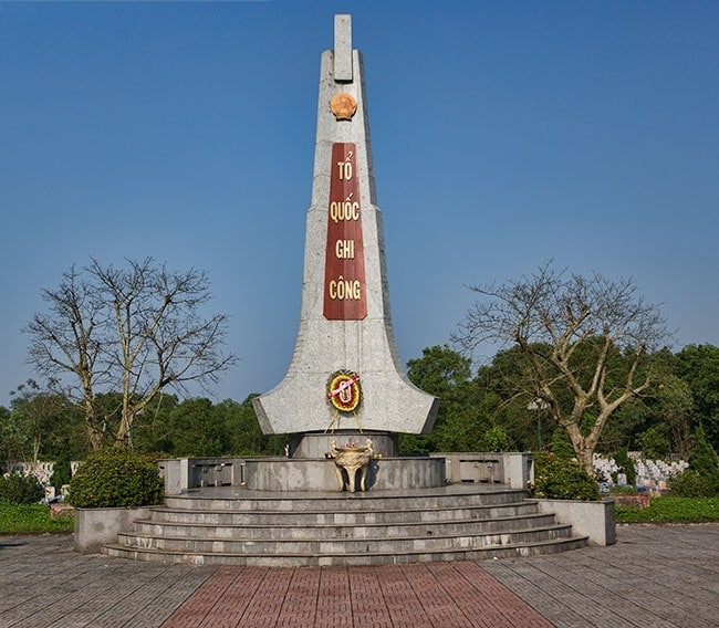 War Cemetery in Triệu Trạch