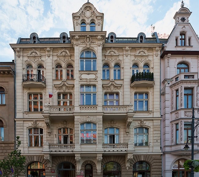 House in Piotrkowska Street