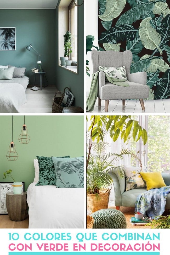 colores que combinan con verde