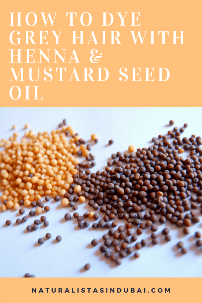 How to dye hair with henna and mustard seed oil