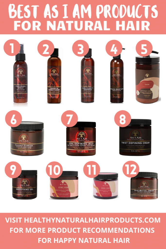 Best As I Am products for happy natural hair