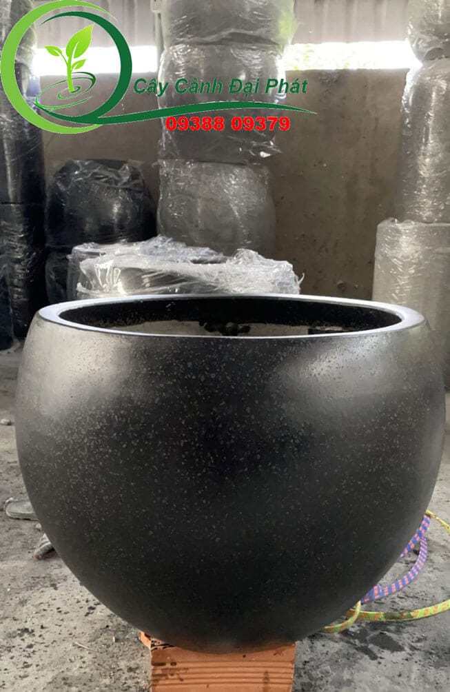 chậu đá mài hình cầu