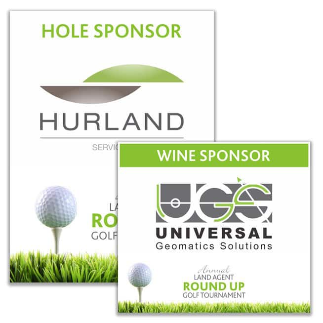 Coroplast Sponsor Signs