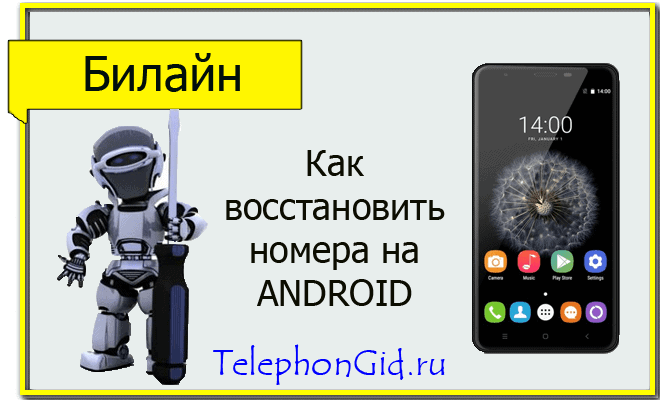 Как восстановить номера на СИМ-карте Билайн 2