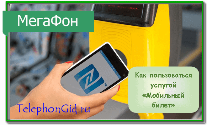 Мобильный билет Мегафон