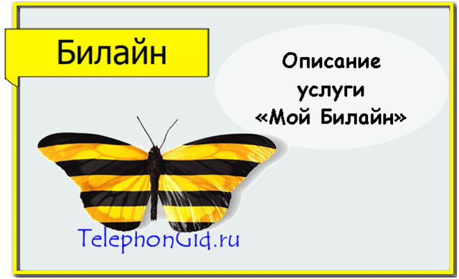 Опция «Мой Билайн»