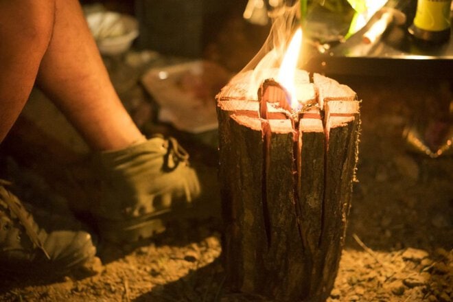 火が大きくなってきた