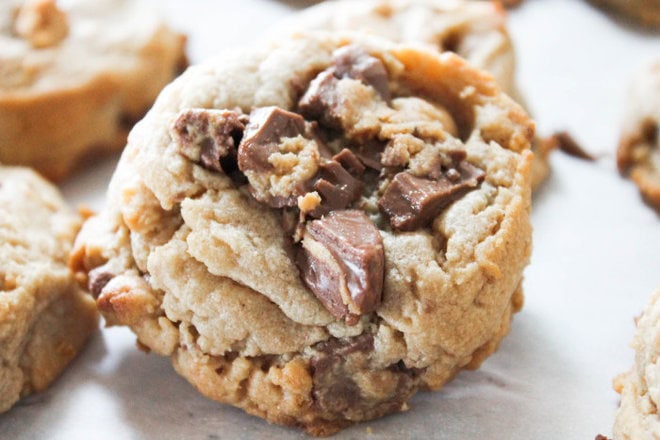 Triple Peanut Butter Cookies