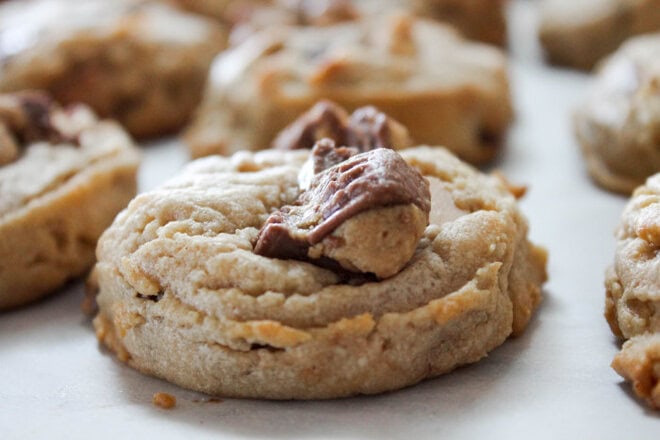 Triple Peanut Butter Cookies