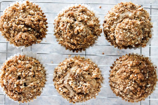 Zucchini Chocolate Chunk Muffins