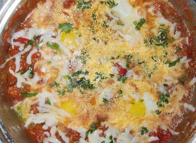 Chakchouka à la viande hachée