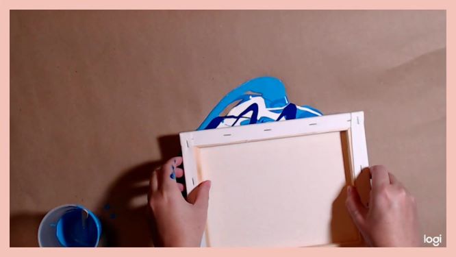 dip painting method in progress