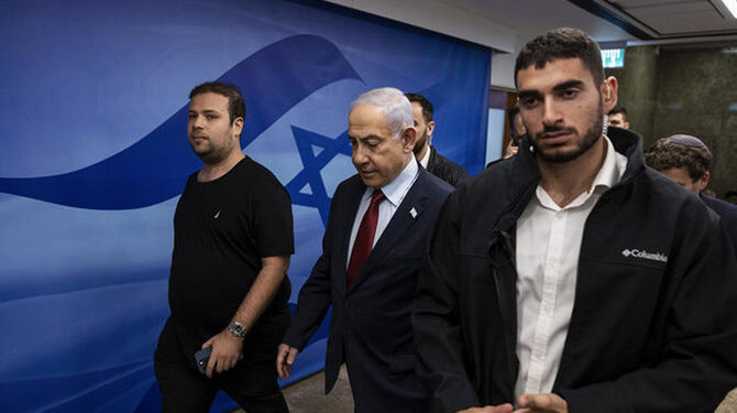 “We will continue until the end. There is no question at all,” Netanyahu says