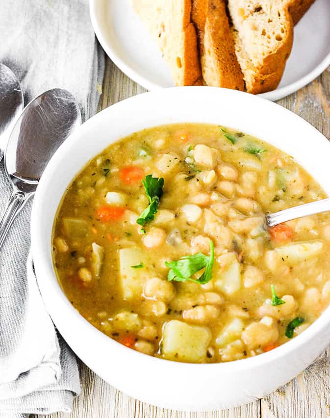Vegan White Bean Soup