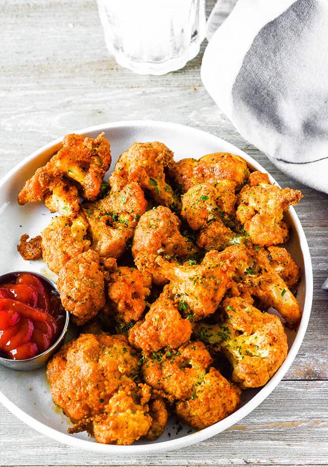 Cauliflower Nuggets (Vegan, Gluten-Free)