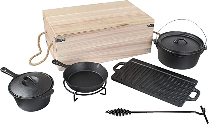 Camping cast iron kit