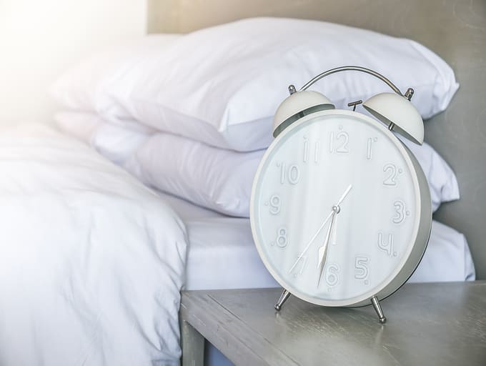 अनियमित सोते समय