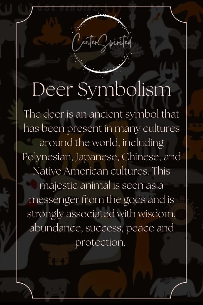 what does it mean when you see a deer