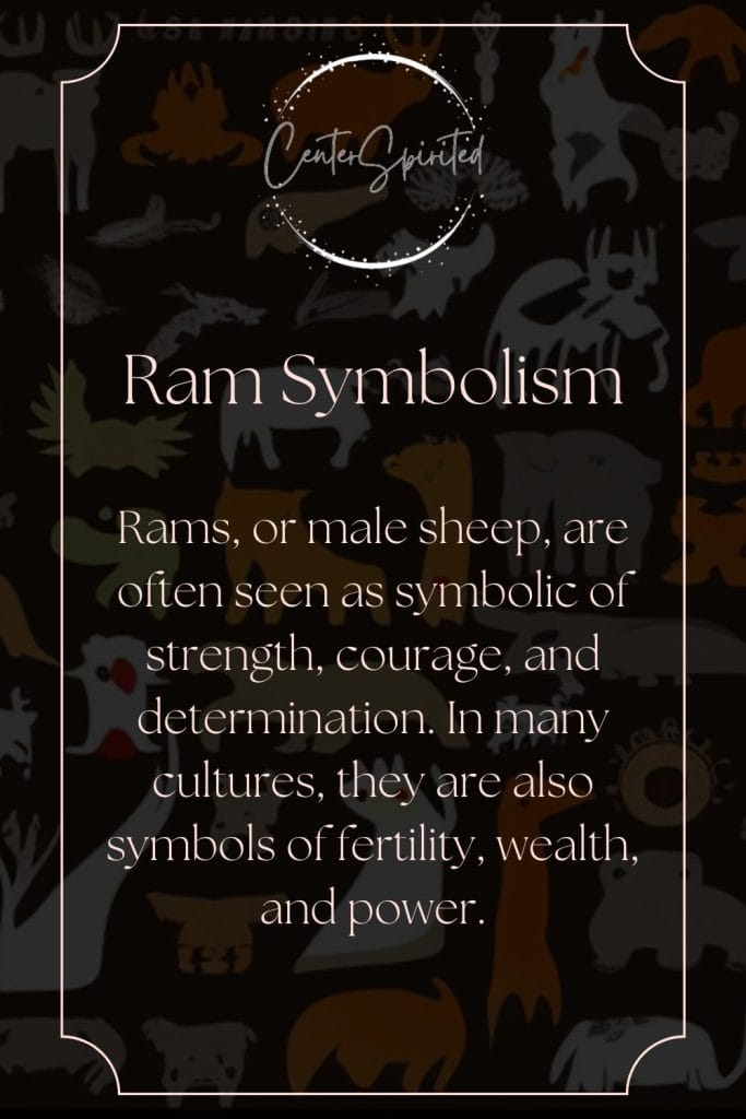 what does it mean when you see a ram