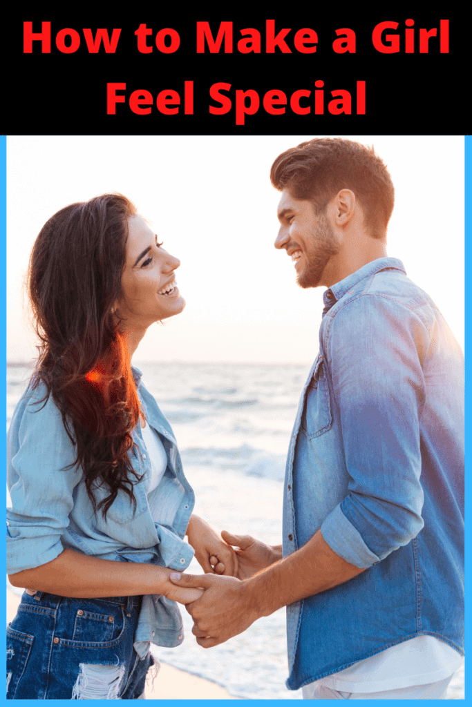 how to make a girl feel special, young man and young woman holding hands