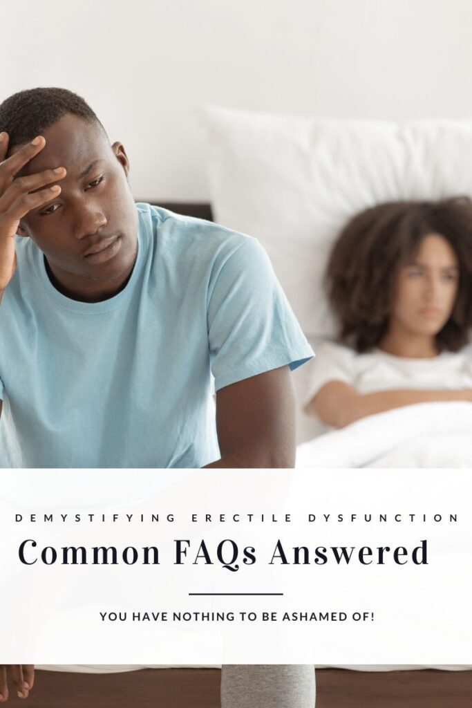 Erectile Dysfunction FAQ scaled