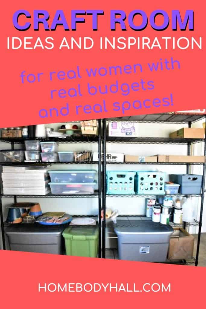 Craft Room Ideas and Inspiration for real women with real budgets and real spaces