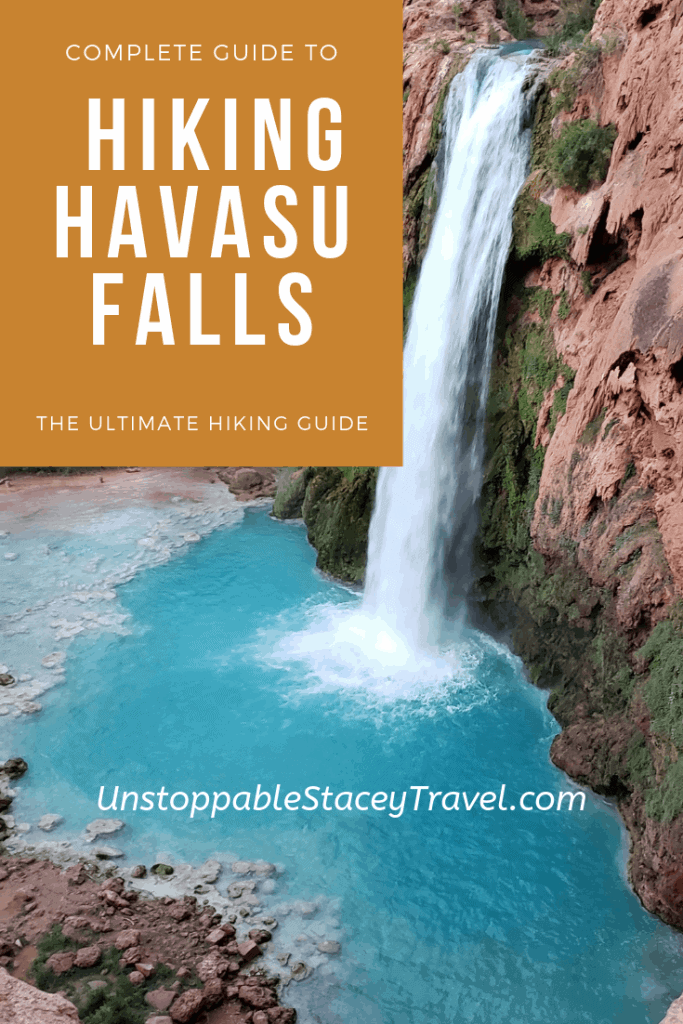 Complete Guide to Hiking Havasu Falls Pinterest post