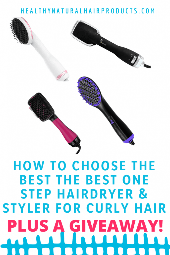 How to choose the Best One Step Hairdryer & Styler for curly hair plus a giveaway