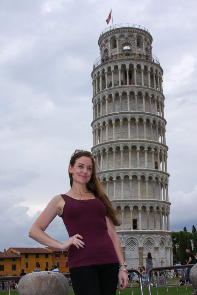 Melanie May Travel Journalist in Pisa Italy