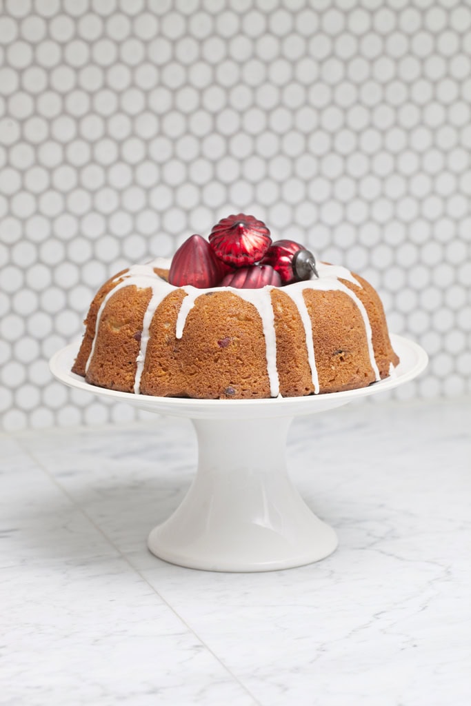 spiced cranberry bundt cake