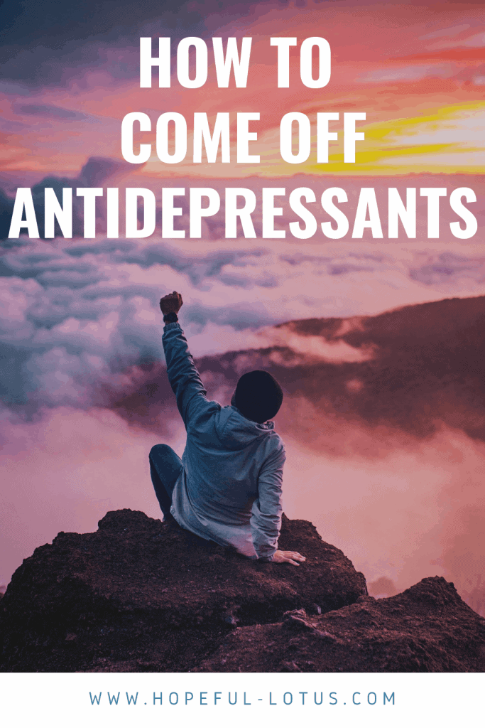 Tapering off antidepressants is essential in order to minimise antidepressant withdrawal symptoms. In this post I share what I learned coming off antidepressants including my own sertraline withdrawal schedule. I also share my top 12 tips for antidepressant withdrawal relief!