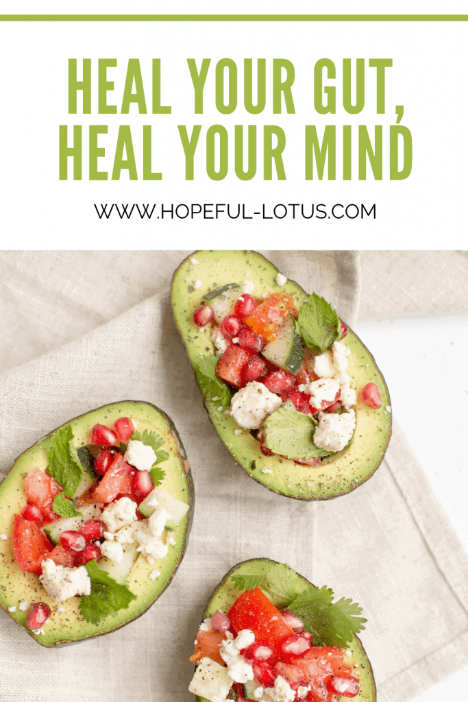 Heal your gut, heal your mind. How to heal your gut and mental health naturally with diet alterations, lifestyle changes and supplements. Heal leaky gut and get back in balance to improve your mental health!