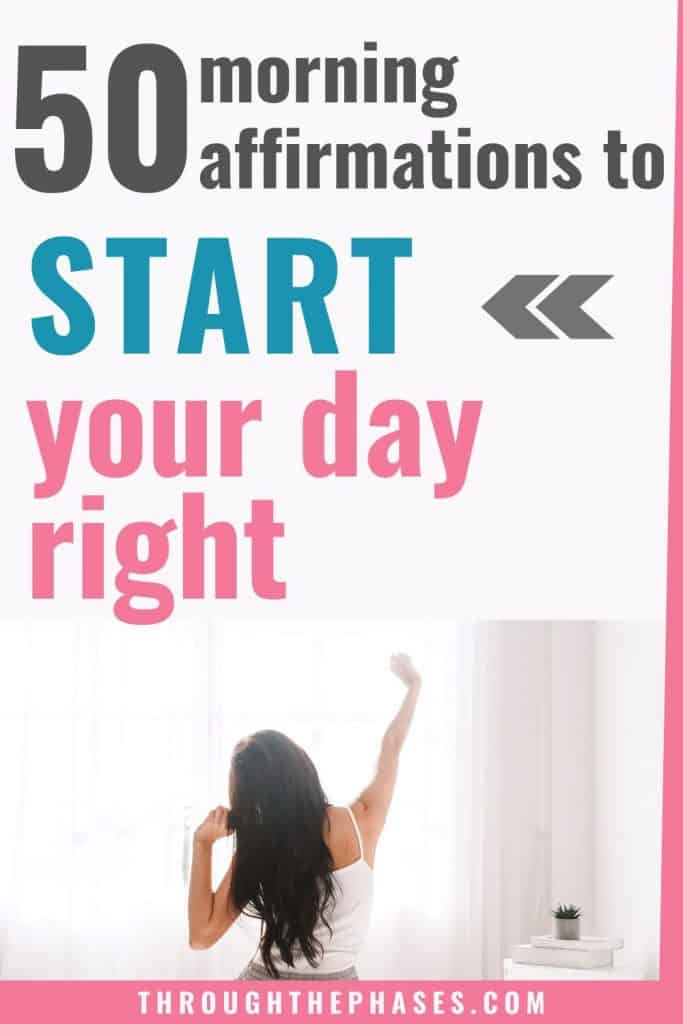 morning affirmations for success