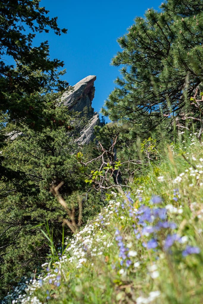 boulder flatirons hike - 3rd flatiron