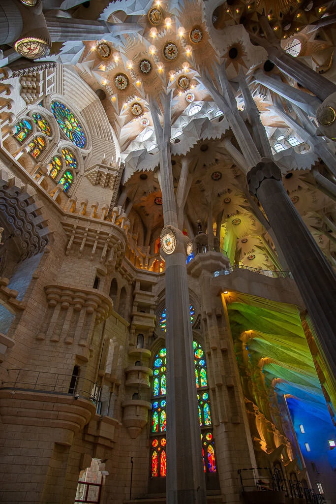 barcelona layover - sagrada familia