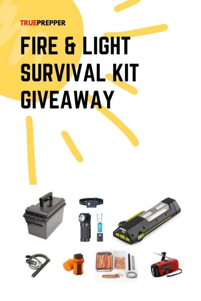 Fire and Light Survival Kit Giveaway