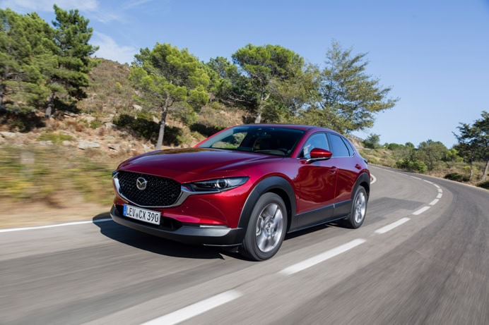 Mazda CX-30 road trip from Barcelona to Girona