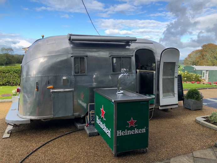 Airstream Cafe at Glenlo Abbey Hotel