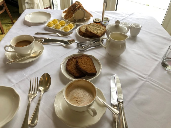 Breakfast at the Glenlo Abbey Hotel