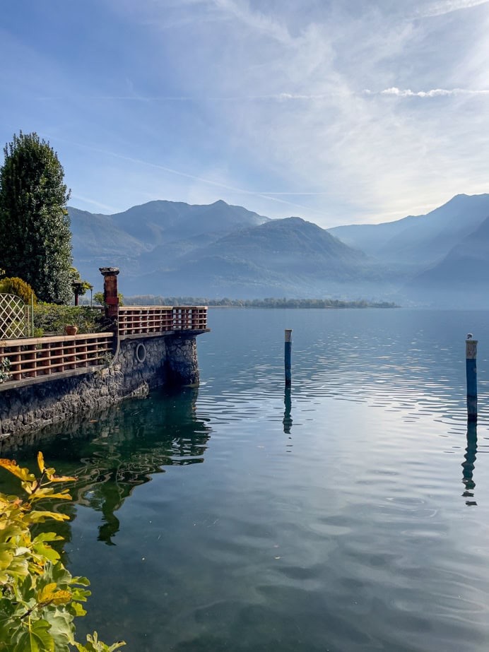 Lake Iseo scenery