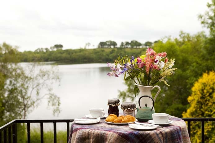 Finn Lough Bubble Domes in County Fermanagh Northern Ireland