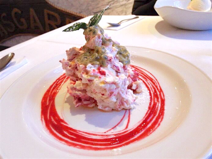 review Raspberry and passion fruit Eton mess