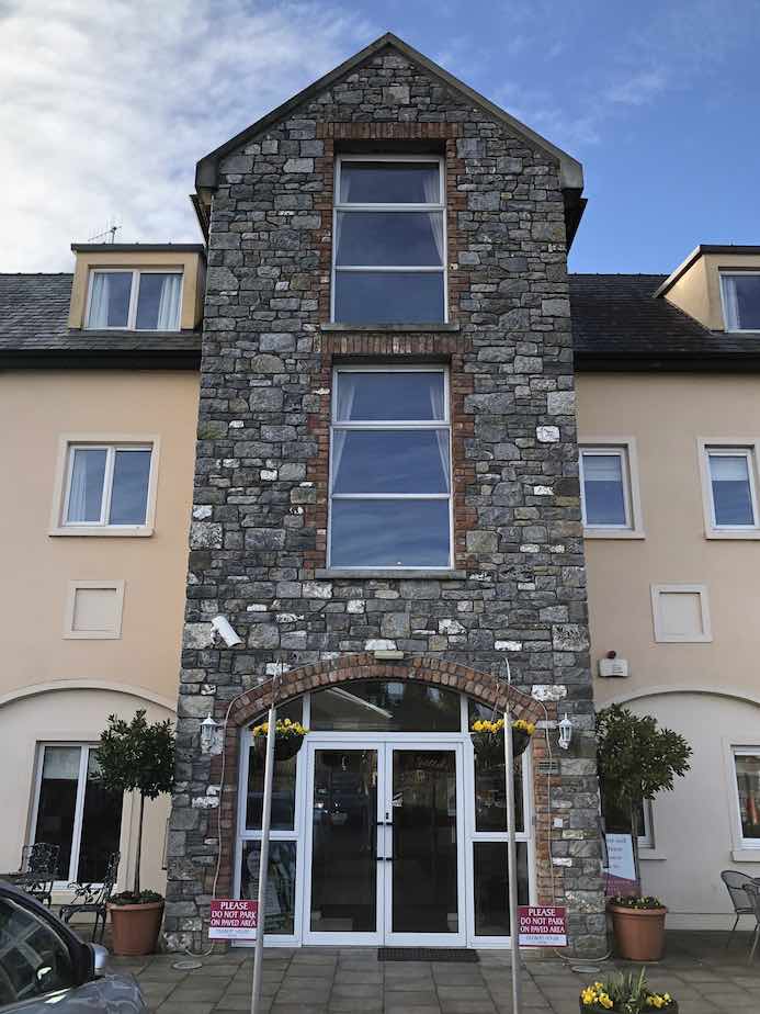 Deebert House Hotel review - lunch in The Cloisters Restaurant in the Deebert House Hotel in Kilmallock, County Limerick, Ireland. Munster Vales Travel Guide.