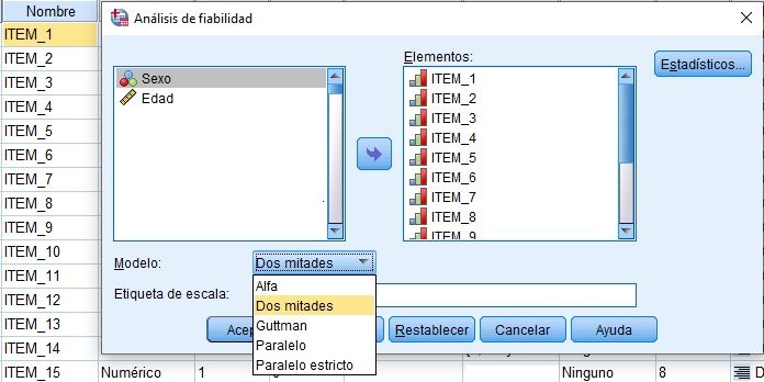 Fiabilidad 2 mitades