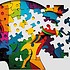 Human head profile and jigsaw puzzle, cognitive psychology or psychotherapy concept, mental health, brain problem, personality disorder, vector line design,  Created using generative AI tools.