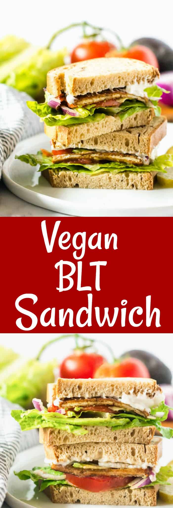 Vegan BLT Sandwich