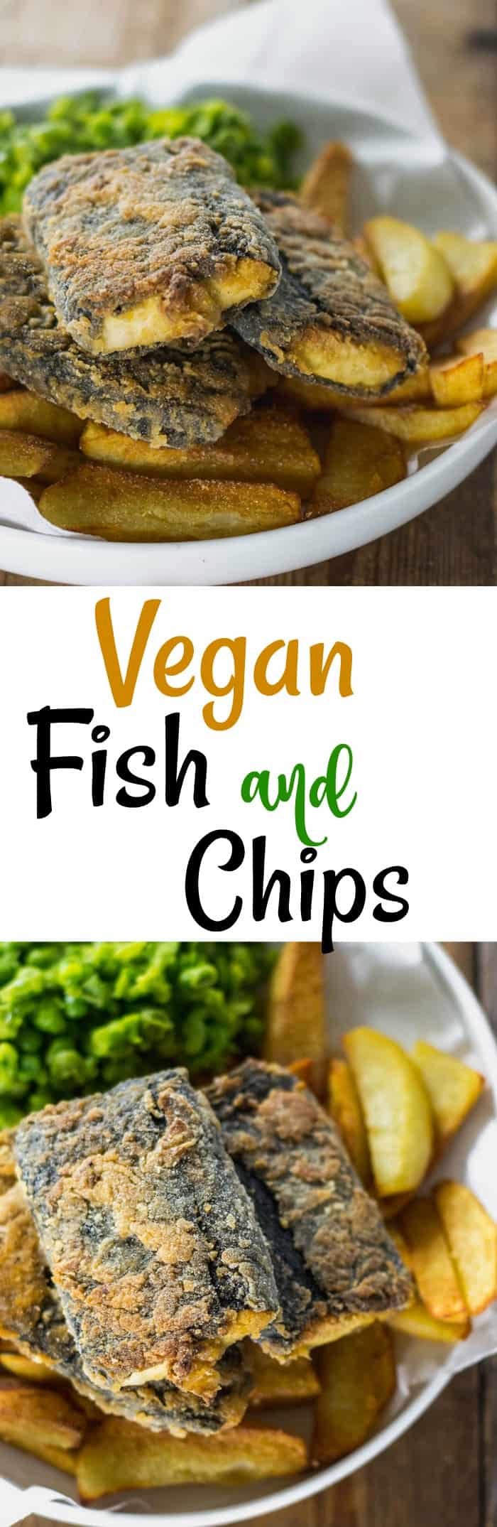 Vegan Fish and Chips Pin