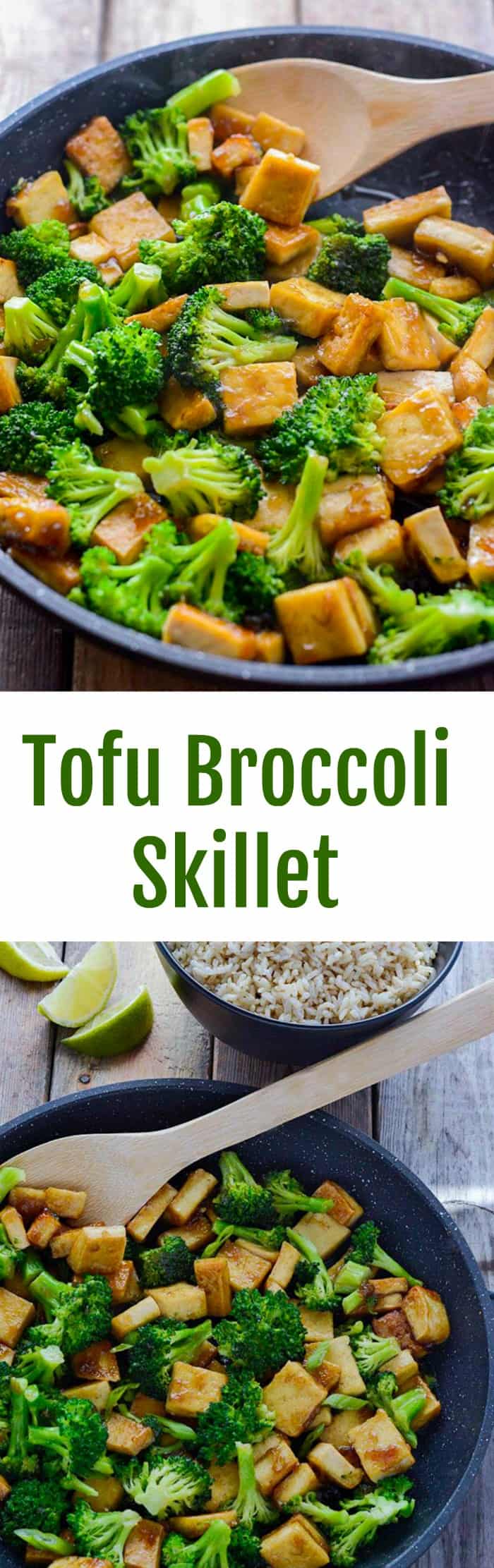 Tofu Broccoli Skillet