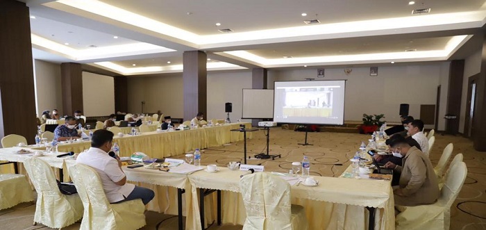 Suasana Rapat Pembahasan RPJMD 2021 - 2026 di Batam